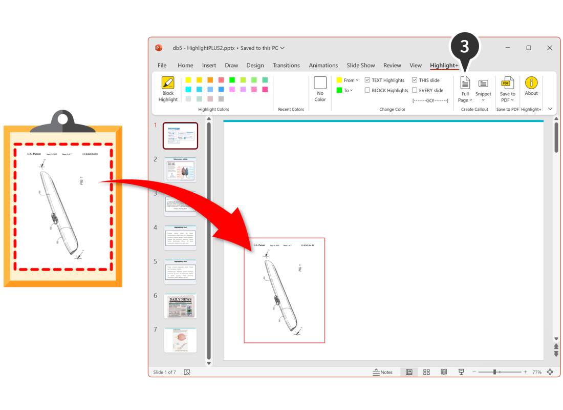 Setting new position and format as default