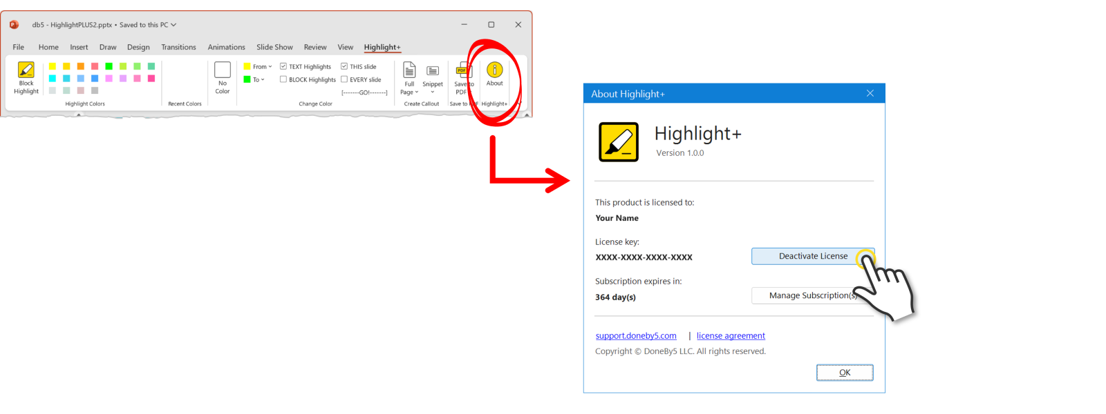 Deactivate Your Activated License