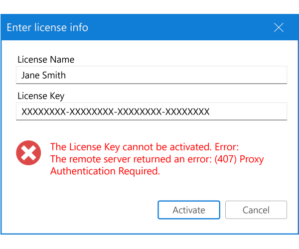 ProxyAuthenticationRequired ProxyAuthenticationRequired