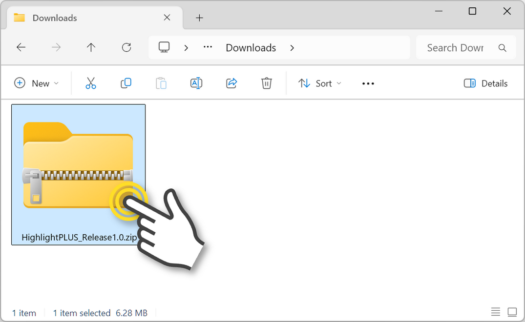 Highlight+ Installer Zip File
