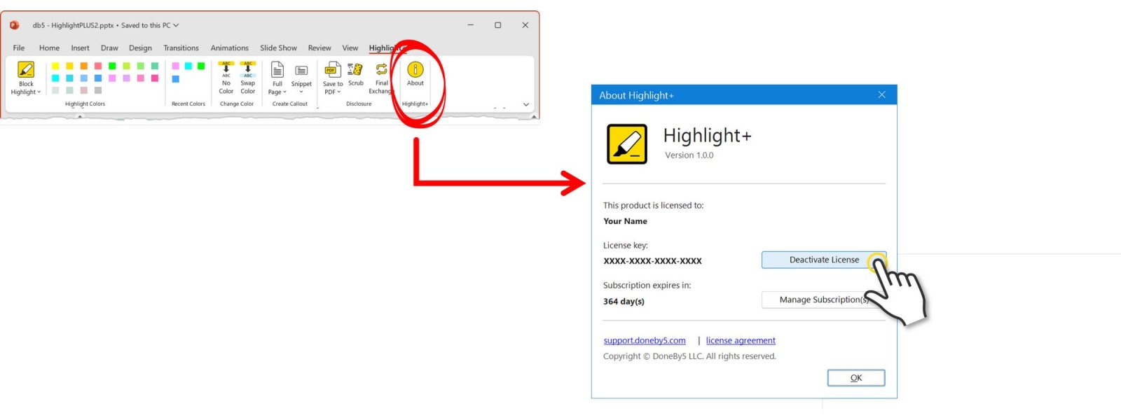 Deactivate Your Activated License