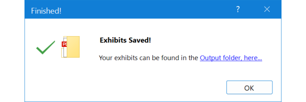 Final Exhibits Freezes After Clicking Save FreezeAfterSave1