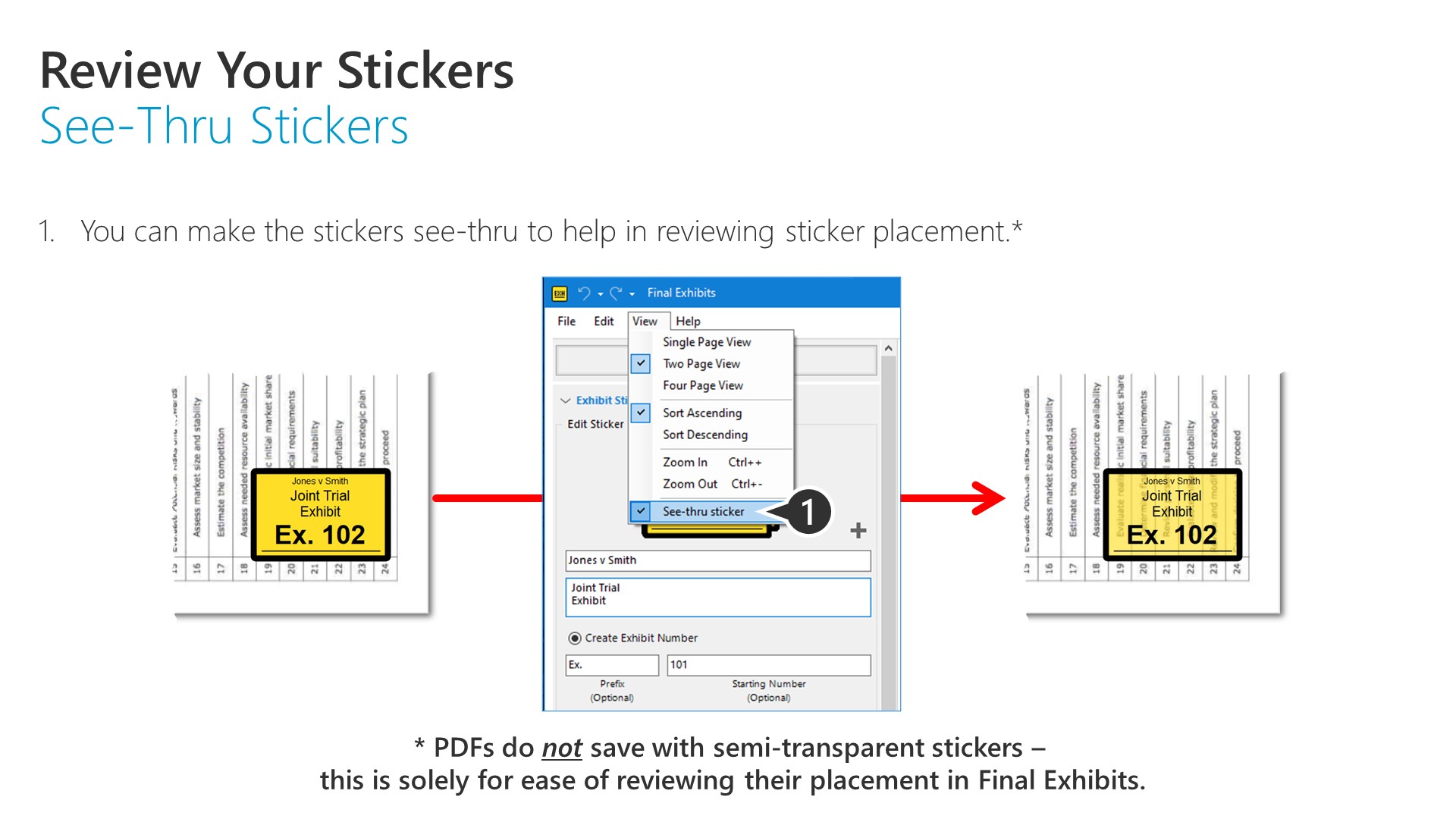 Review Your Stickers See-Thru Stickers FE198_12