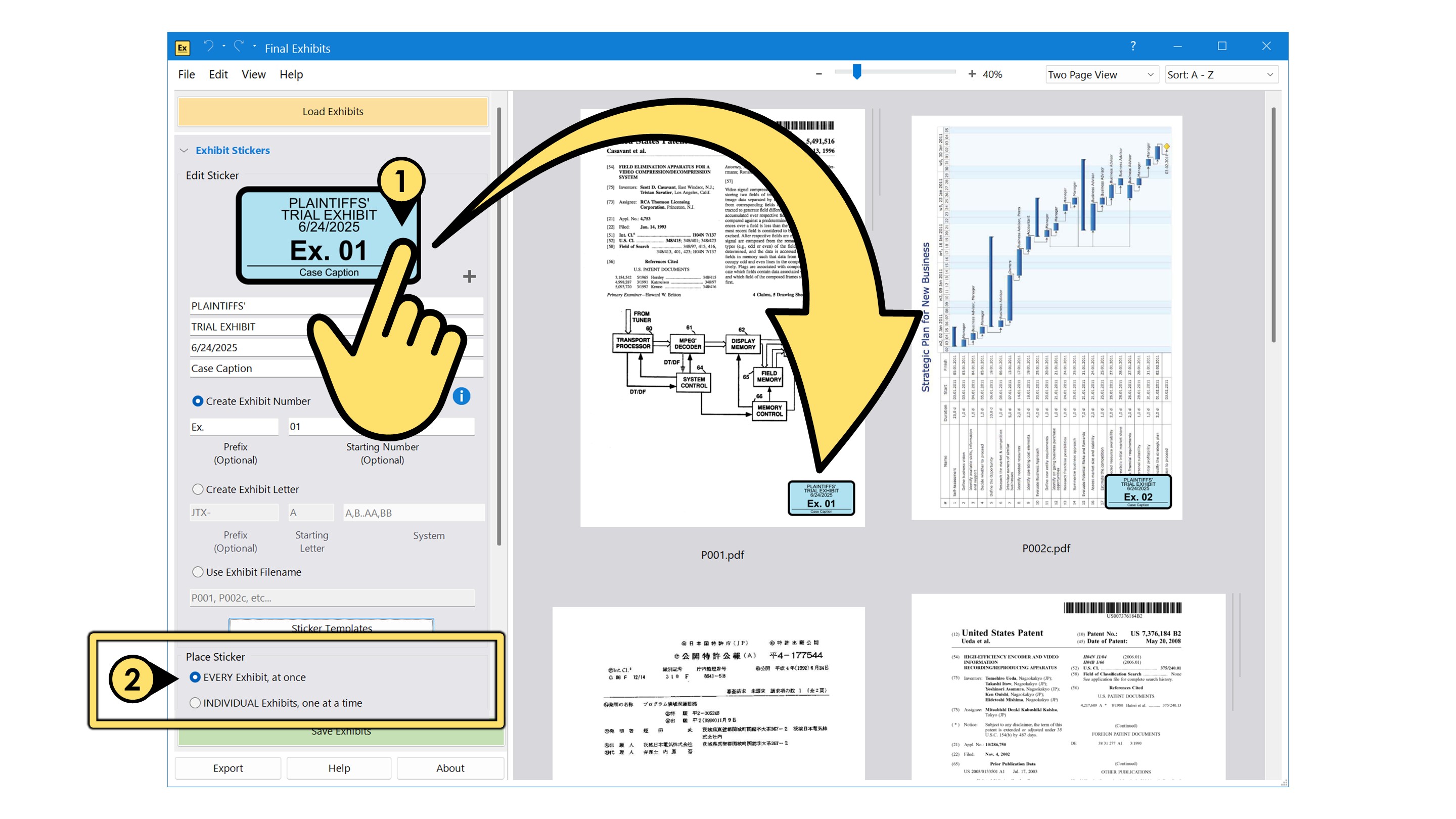Drag and Drop your customized exhibit sticker sticker5