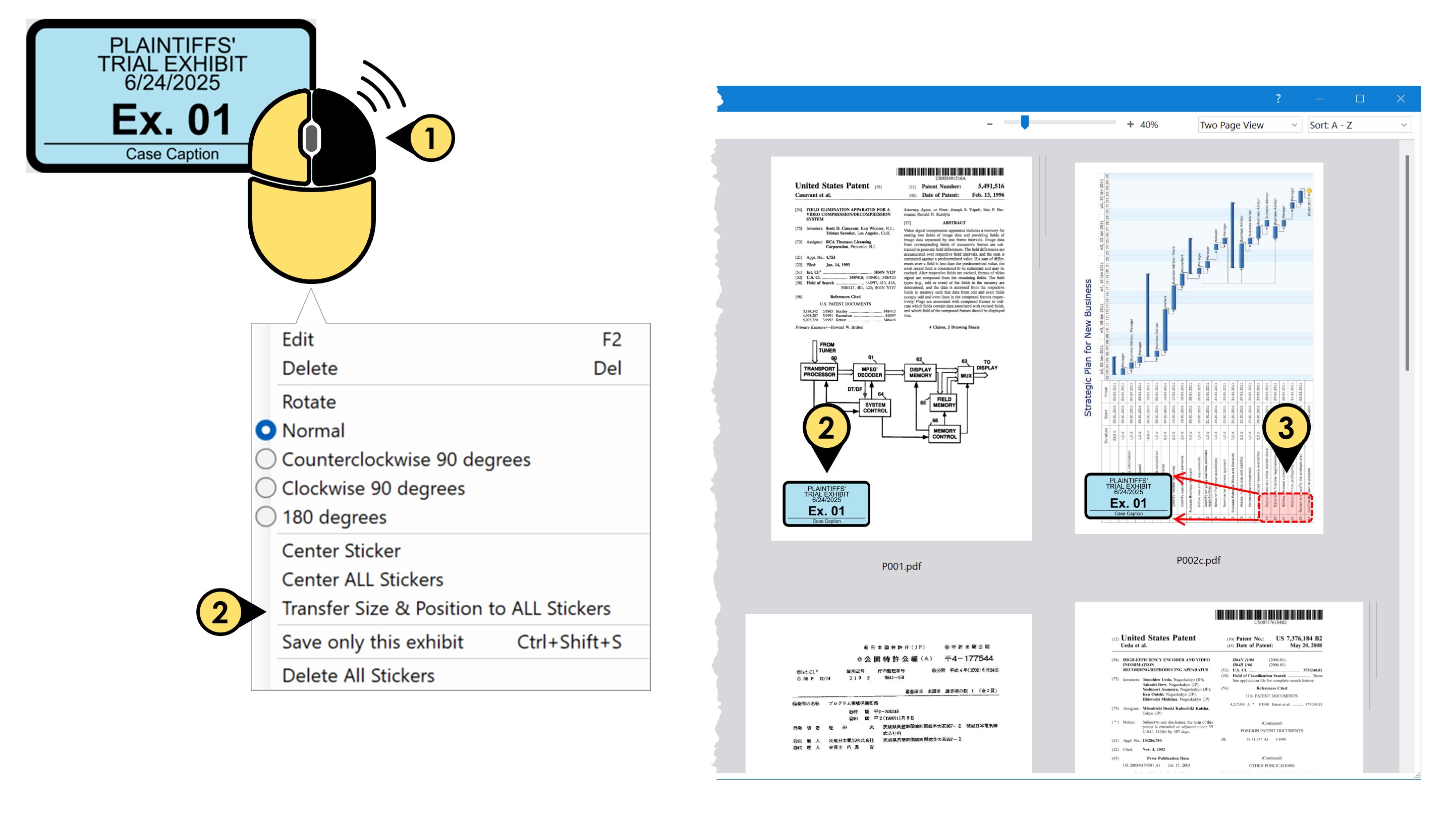 translate the size and position of your selected sticker to every other sticker sticker12ALT