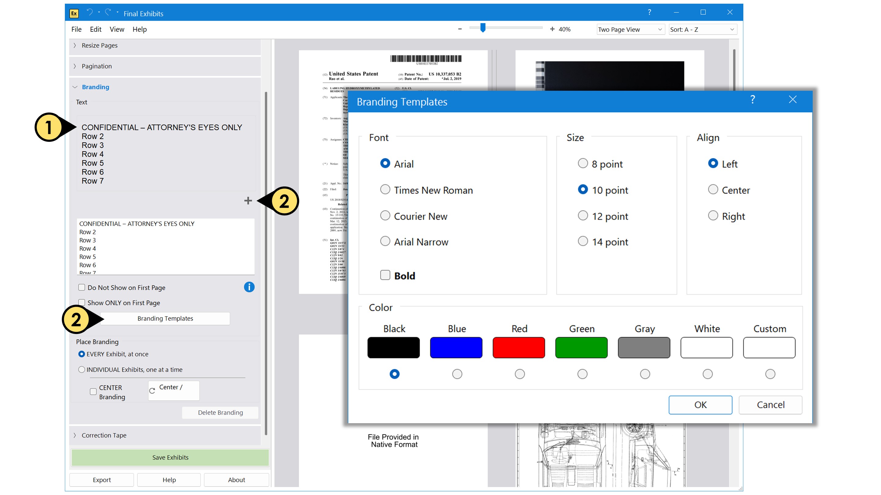 Choose a Branding Template branding2