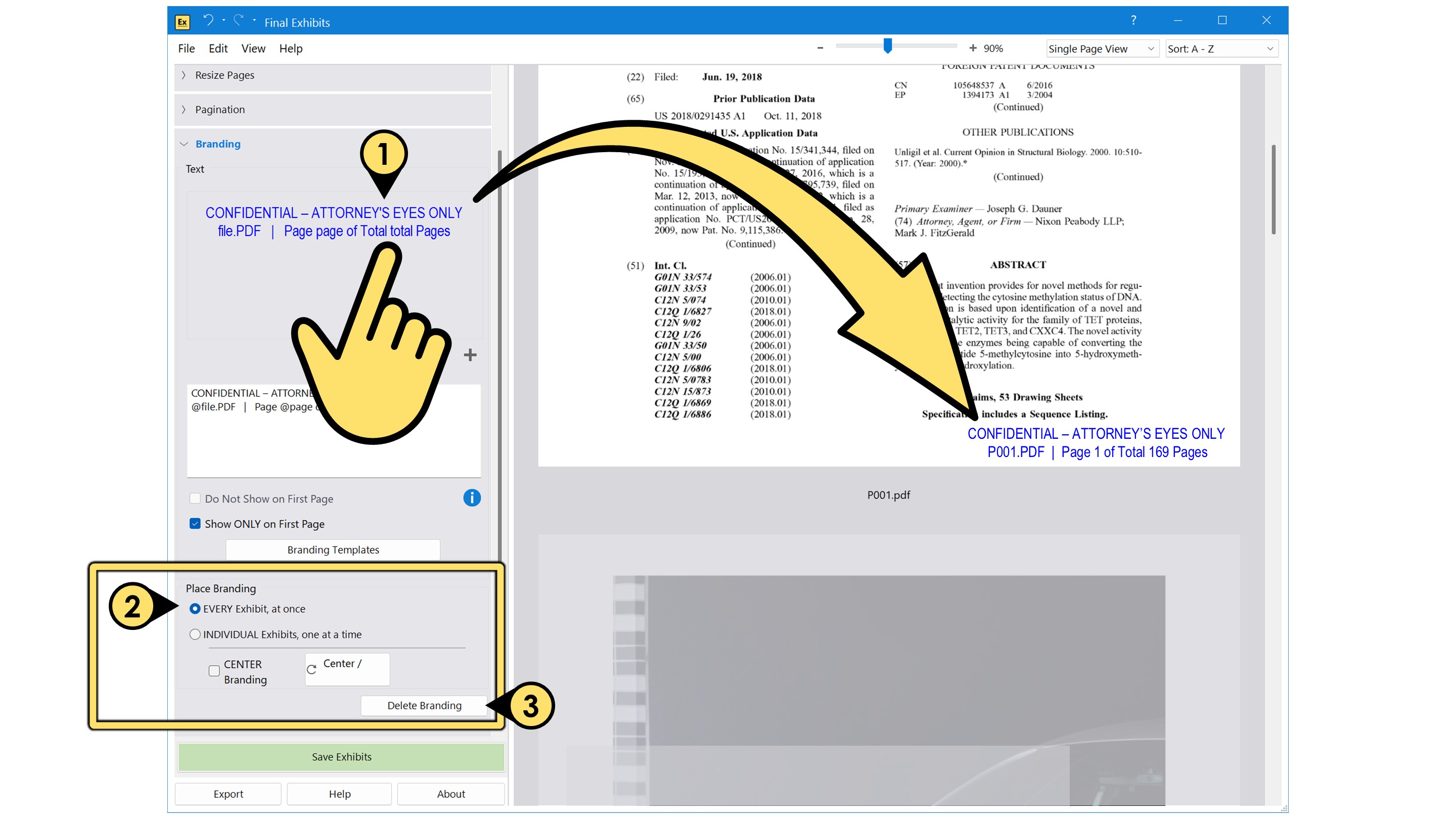 Drag and Drop your customized branding branding8