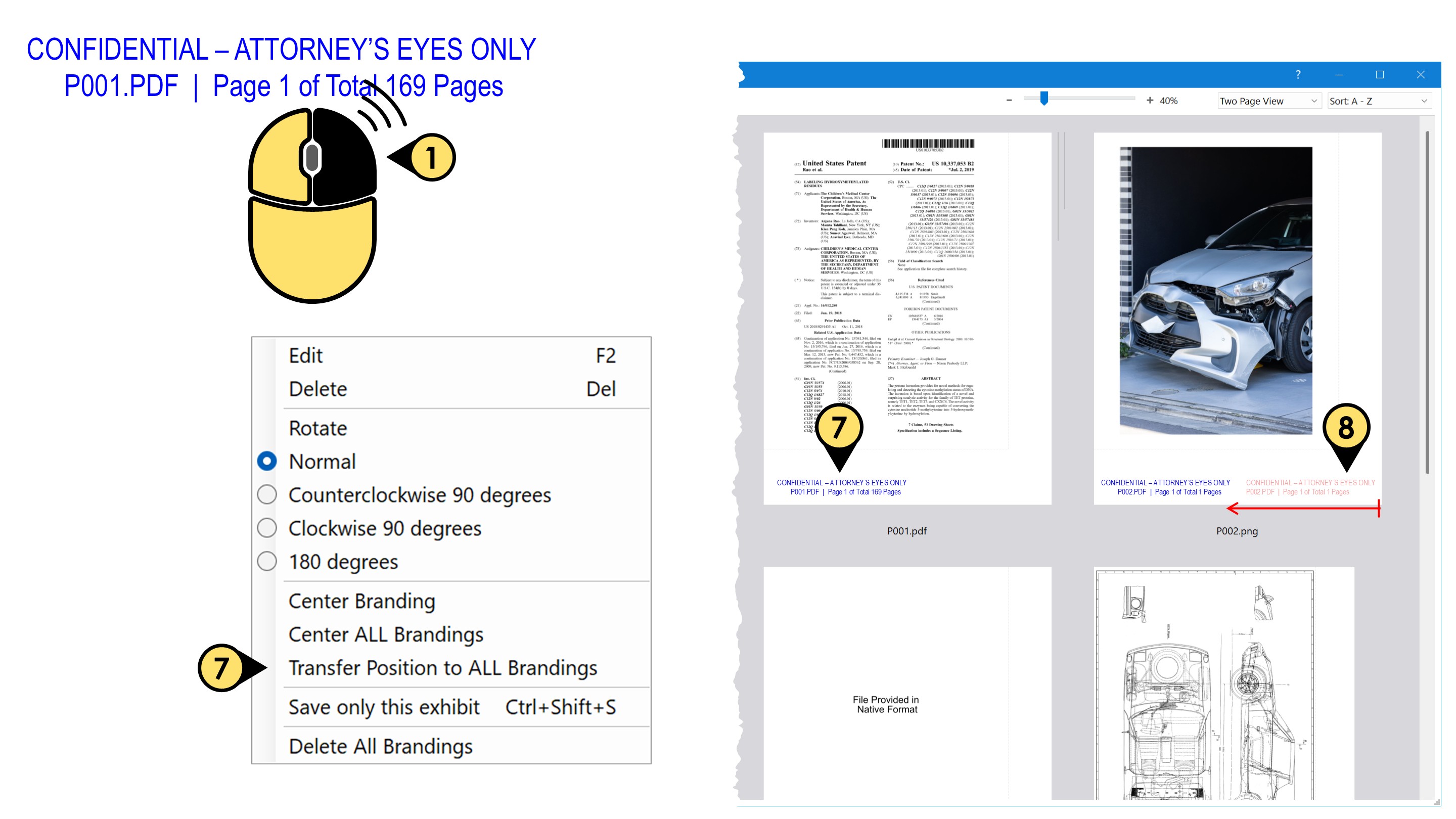 transfer the position of your selected branding to every other one branding15